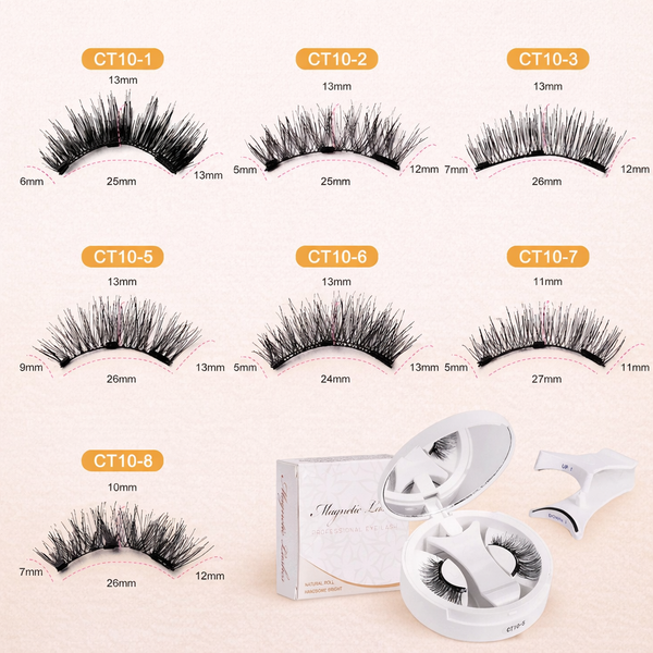Fluffy Magnetic Faux Mink Lashes